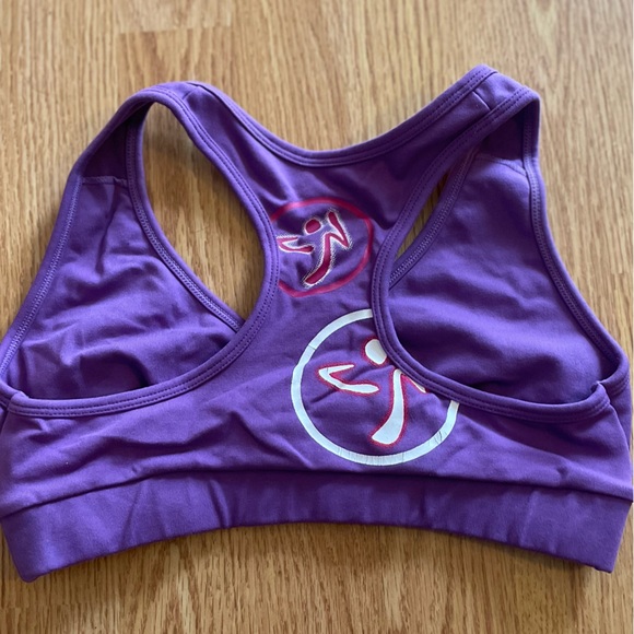 Zumba Fitness purple Sports Bra - Picture 3 of 3